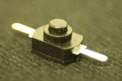 Switch Small Black 12x12x8mm