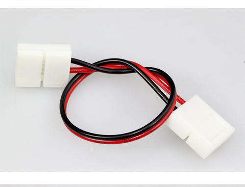 Connector Led Strip Wire 8mm (Clip on to Clip on)