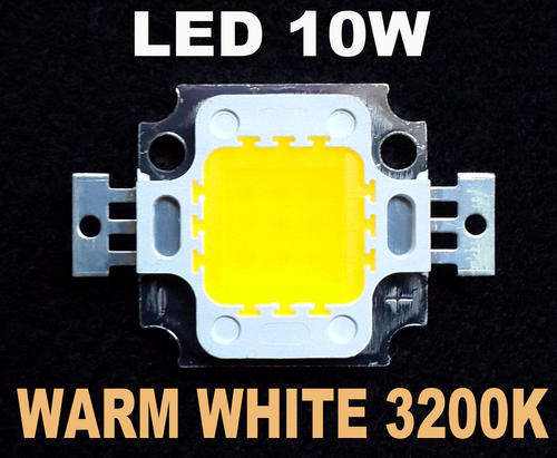 10W Led Warm White 3200K (9-12V/ 900mA)