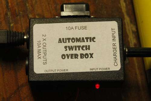 12V Battery Charger Automatic Switch Over Box
