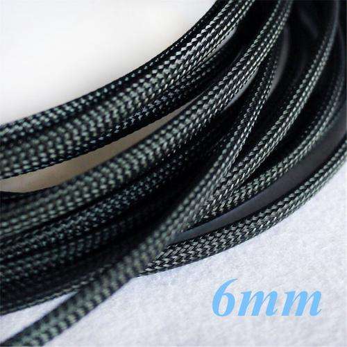 Wire Sleeving 6mm Black **IN STOCK**