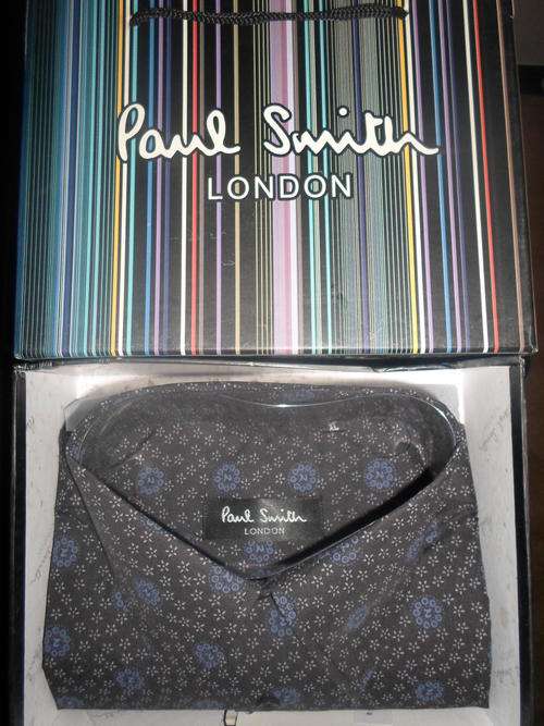 Men's PAUL SMITH Formal Long Sleeves Shirt (3 XL )