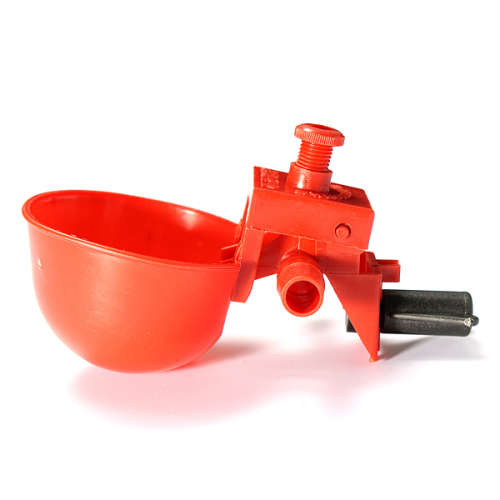 LOCAL STOCK - 10Pcs Automatic Feed Poultry Water Drinking Cup for Chicken/Quail