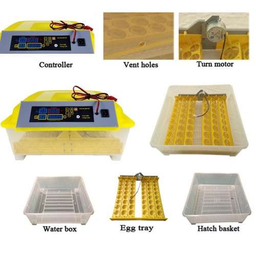 LOCAL STOCK - 48 Egg Fully Automatic Incubator