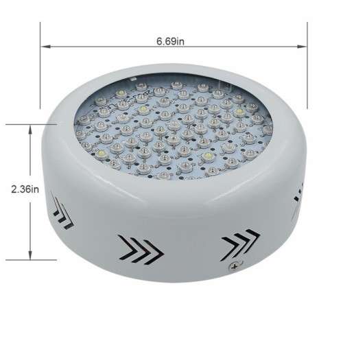 LOCAL STOCK -  Full Spectrum 216W 72 LED UFO Grow Light