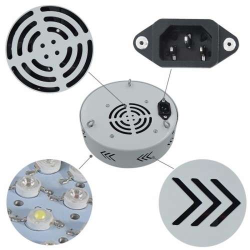 LOCAL STOCK -  Full Spectrum 216W 72 LED UFO Grow Light