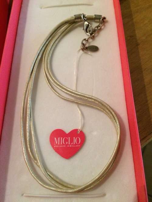 Miglio Leather Necklace.