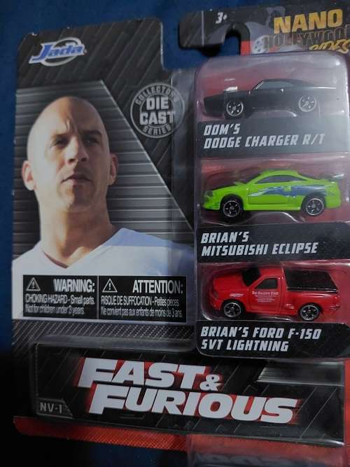 Jada - Fast & Furious - Dodge, Mitsubishi, Ford