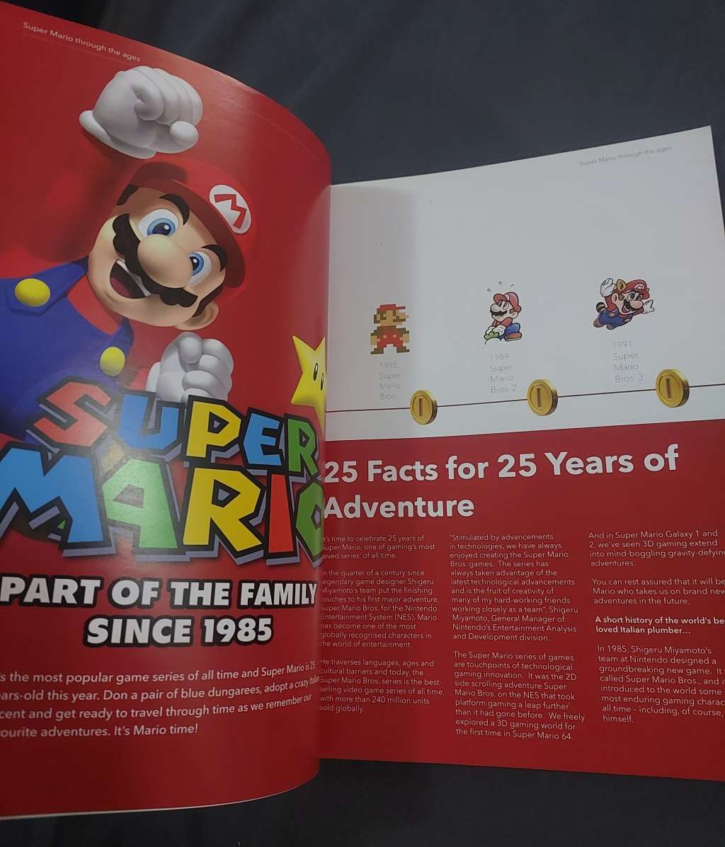 NINTENDO 25th ANNIVERSARY BOOK