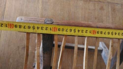 Voortrekker style riempje folding stool