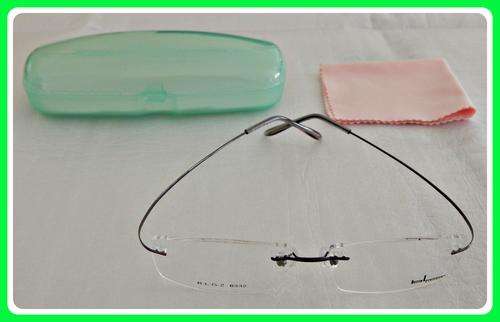 Rimless Flexible Lightweight Optical Frames (Grey)