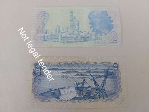 Super Sale! Set of Two TW de Jongh RSA R2 Notes: Second & Fouth Issues!
