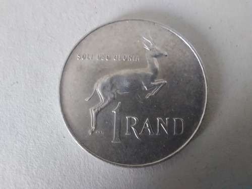 Super Sale! 1966 Silver RSA Afrikaans R1 Coin!