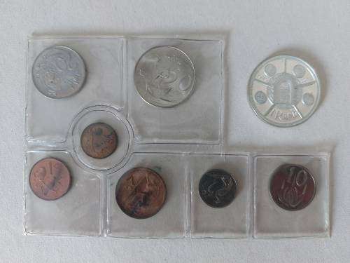 Super Sale! Complete Set of 1974 Uncirculated RSA Coins incl. Silver Special Edition R1!