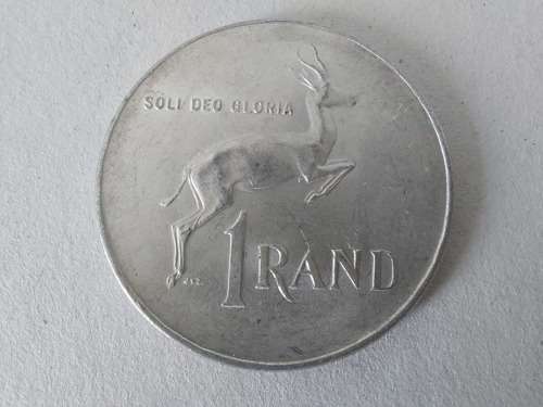 Super Sale! RSA 1966 80% Silver Rand  Afrikaans!