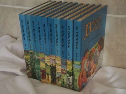 `DIE BYBELVERHAAL` DEUR ARTHUR S MAXWELL (STEL VAN 10 BOEKE 1-10) GRATIS AFLEWERING