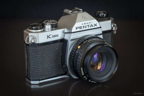 Pentax K1000 35mm Film Camera Kit