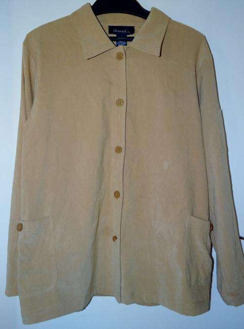Jacket Camel color size Small "Denim Co"
