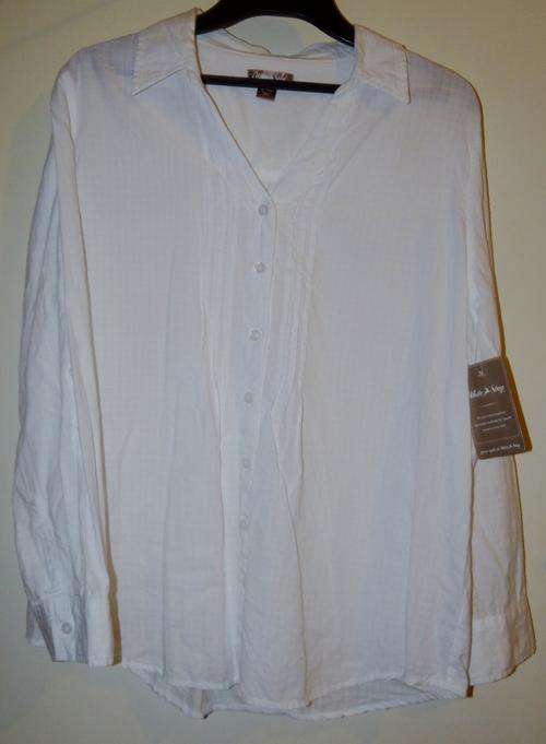 White stag shirt size LG