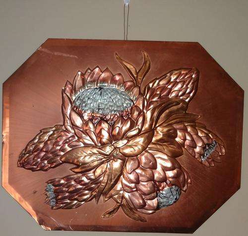 Copper Protea, weight 1.35kg