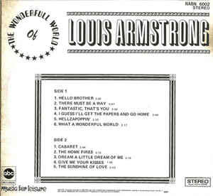 Louis Armstrong ** The Wonderfull World Of Louis Armstrong**SA Press**LP**1970