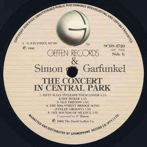 Simon & Garfunkel ¿¿ The Concert In Central Park**SA Press**1982**2x LPs