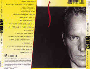 Sting - Fields Of Gold: The Best Of Sting 1984 - 1994 (CD, Comp)