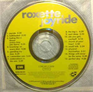 Roxette - Joyride (CD, Album)