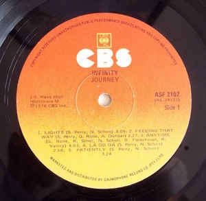 Journey - Infinity (LP, Album)