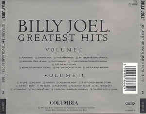 Billy Joel - Greatest Hits Volume I & Volume II (2xCD, Comp, RE)