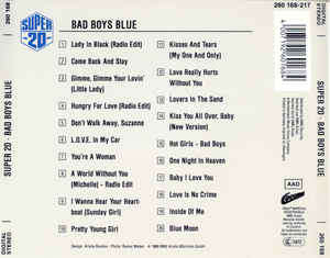 Bad Boys Blue - Super 20 (CD, Comp)