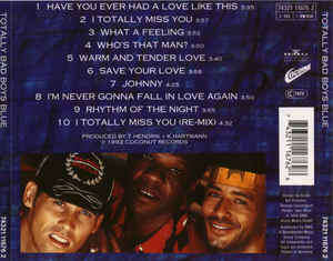 Bad Boys Blue - Totally (CD, Album)