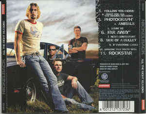 Nickelback - All The Right Reasons (CD, Album)