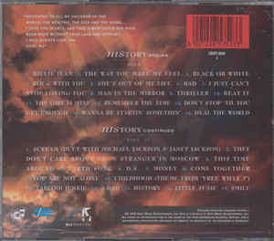 Michael Jackson - HIStory - Past, Present And Future - Book I (2xCD, Album, Comp, RM)