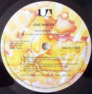 Whitesnake - Lovehunter (LP, Album)