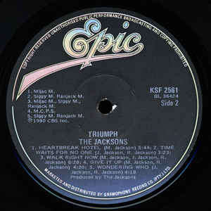 The Jacksons - Triumph (LP, Album)