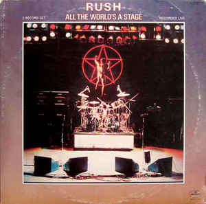 Rush - All The World's A Stage (2xLP, Album, Ter)