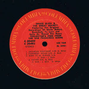 Grace Slick & The Great Society - Collector's Item From The San Francisco Scene (2xLP, Comp)
