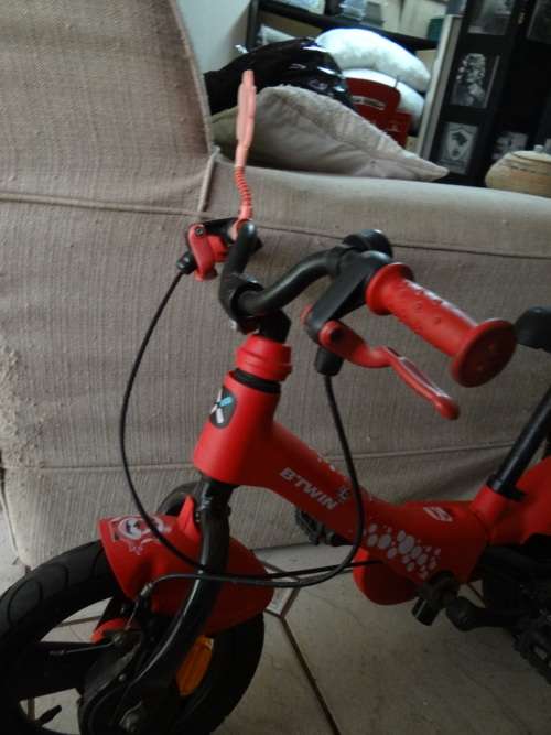 Woony 700 Convertible 12-Inch Balance Bike - Red