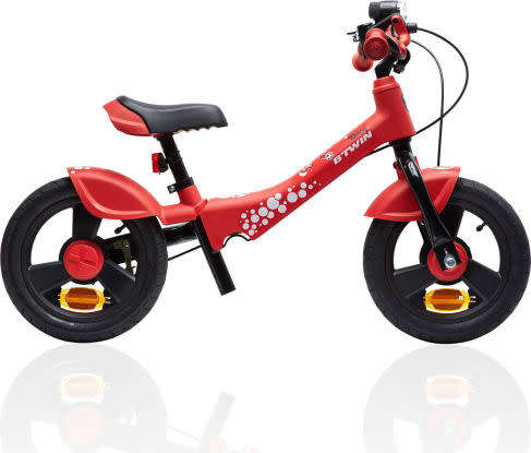 Woony 700 Convertible 12-Inch Balance Bike - Red