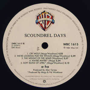 a-ha - Scoundrel Days (LP, Album)