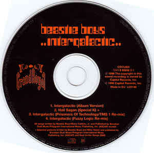 Beastie Boys - Intergalactic (CD, Single)