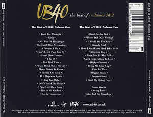 UB40  The Best Of UB40 - Volumes 1 & 2 CD'S