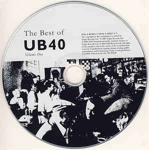 UB40  The Best Of UB40 - Volumes 1 & 2 CD'S