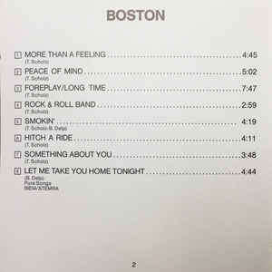 Boston - Boston (CD, Album, RE)