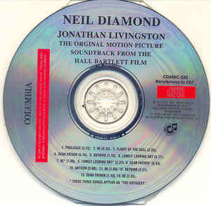 Neil Diamond - Jonathan Livingston Seagull (Original Motion Picture Sound Track) (CD, Album, RE)
