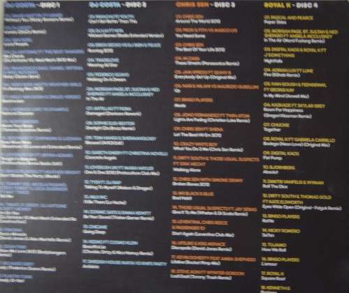 Various  Bump 30 2012 Vol 1  X 4 Cd's