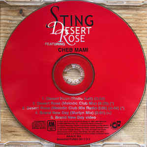Sting - Desert Rose (CD, Single, Enh)