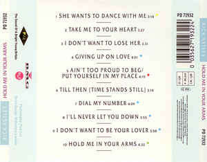 Rick Astley - Hold Me In Your Arms (CD, Album)