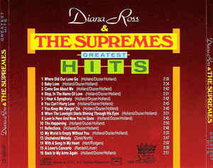 Diana Ross & The Supremes* - Greatest Hits (CD, Comp)